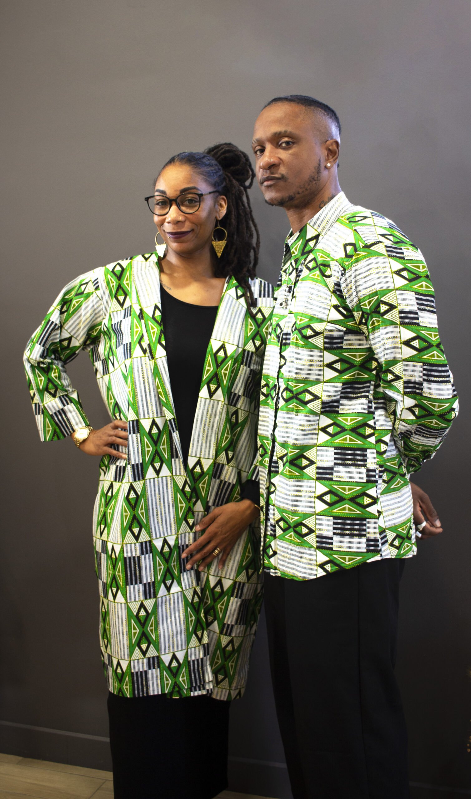 chemise adama vert&blanc chemise adama vert&blanc