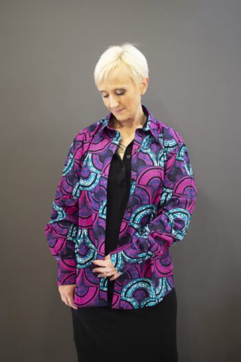 chemise adama violette